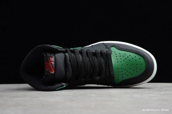 555088-030 555088-030 High  Jordan Retro Pine 1 Green Black 0421